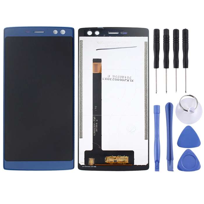 Original LCD Screen for Doogee BL12000 / BL12000 Pro with Digitizer Full Assembly (Blue)