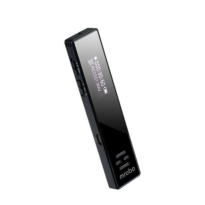 MROBO A10 Professional Voice Recorder HD Noise Reduction Student MP3 Color Screen Player, Capacity: