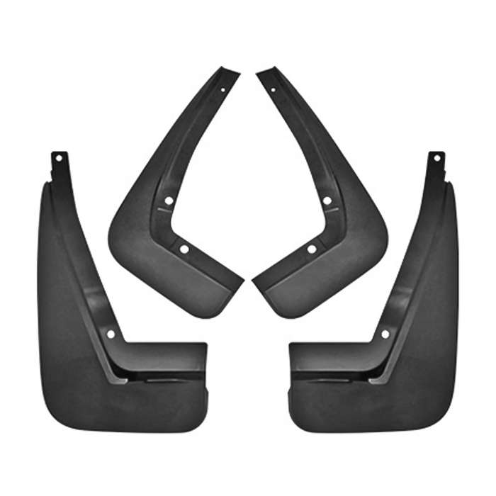 For Jaguar XF 2016 4pcs/Set Car Auto Soft Plastic Splash Flaps Fender Guard