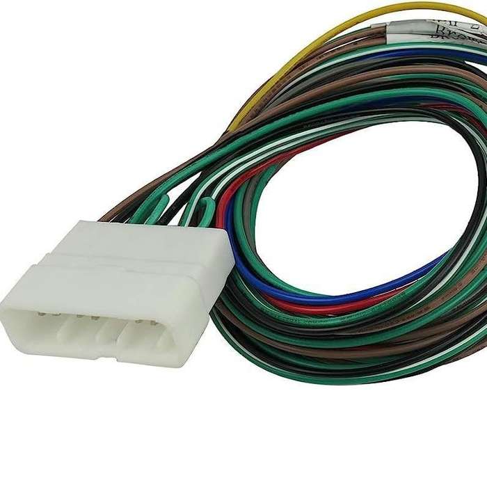 Radio Wiring Harness Stereo Connector with Amplifier Bypass for LEXUS IS300 2001-2005 (White)