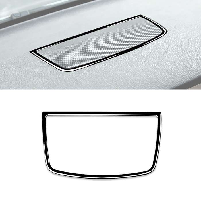Car Dashboard Horn Frame Decorative Sticker for BMW X5 E70 / X6 E71 2008-2013, Left and Right Drive