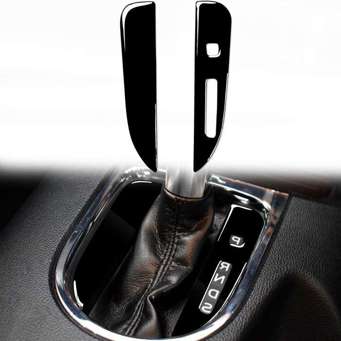 For Ford Mustang 2015-2020 Car Right Drive Gear Shift Pad Decorative Sticker(Black)