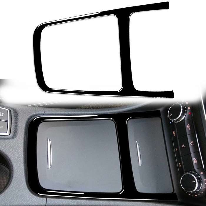 Car Central Control Storage Box Frame Decorative Sticker For Mercedes-Benz A-class 2013-2018 / CLA 2
