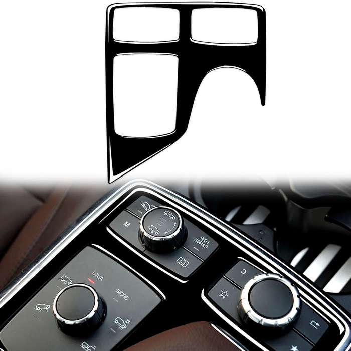 Car Right Drive Central Armrest Box Multimedia Panel Decorative Sticker For Mercedes-Benz GLE 2015-2