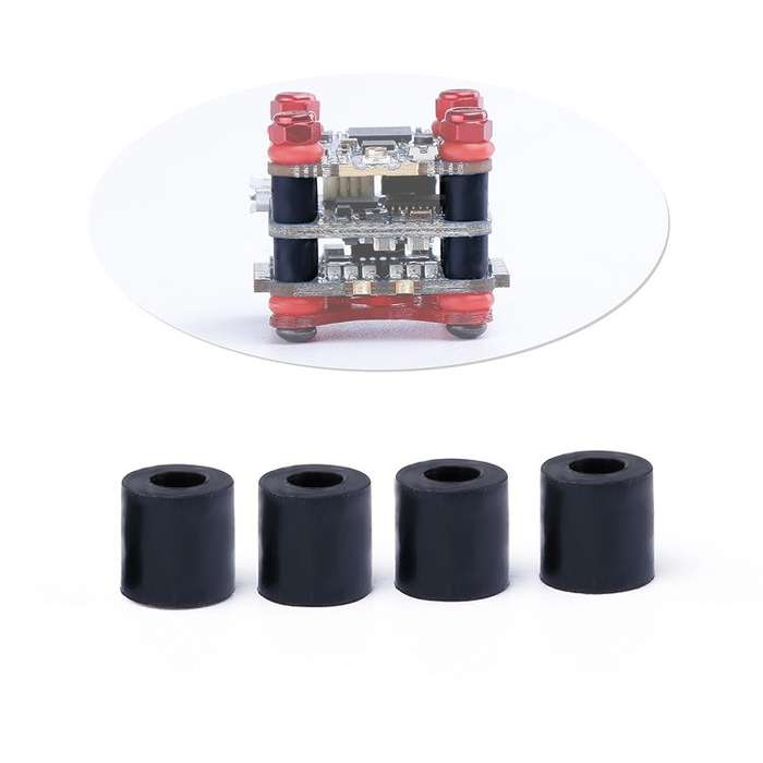 100 PCS iFlight M2 5mm Damping Standoff 20x20 Flytower Shock Absorber Rubber Column Separation Pilla