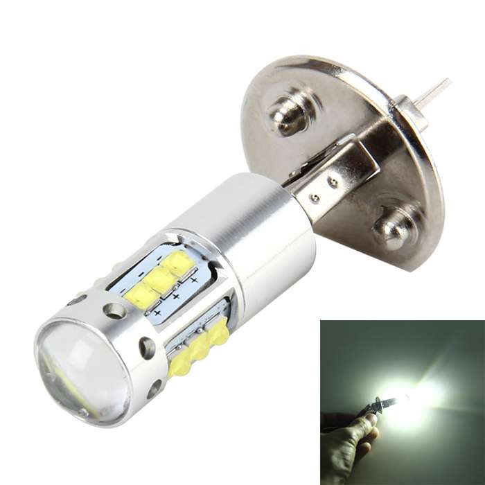 H1 50W 500 LM 6000K Car Fog Light with 16 Lamps, DC 12V-24V(White Light)