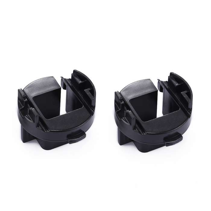 1 Pair H7 Xenon HID Headlight Bulb Base Retainer Holder Adapter for Phase One / Modern Lang dynamic