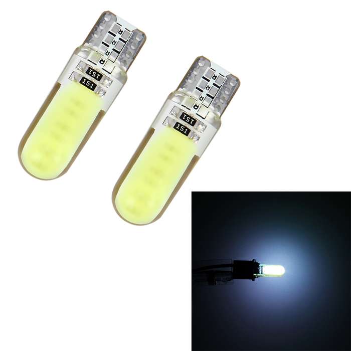 10 PCS T10 1.5W 90LM Car Clearance Light Marker Light, DC 12V(Red Light)