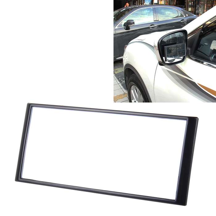 3R-145 Car Blind Spot Rear View Wide Angle Mirror, Size: 14.5cm  6.3cm(Black)