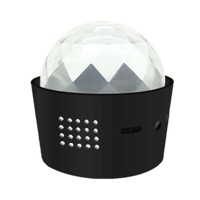 D33 5W USB Charging RGB Car Decoration Portable DJ Light Sound Activated Rotating Strobe Effect Atmo