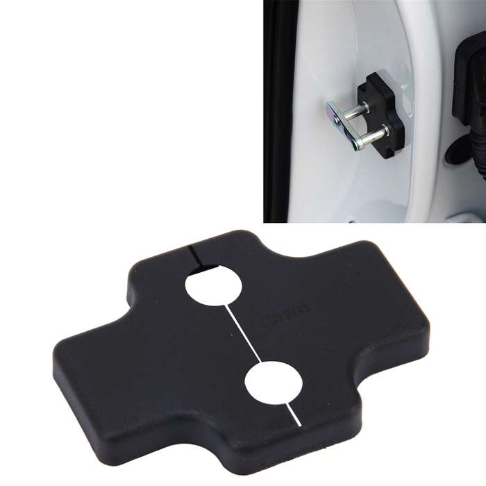 4 PCS Car Door Lock Buckle Decorated Rust Guard Protection Cover for BaoJun Chery SGMW Chevrolet Hua