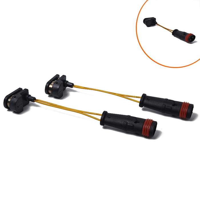 2 PCS Car Front Rear Brake Pad Sensor Cable 1645401017 2205401517 for Mercedes-Benz W164 2005-2010 /