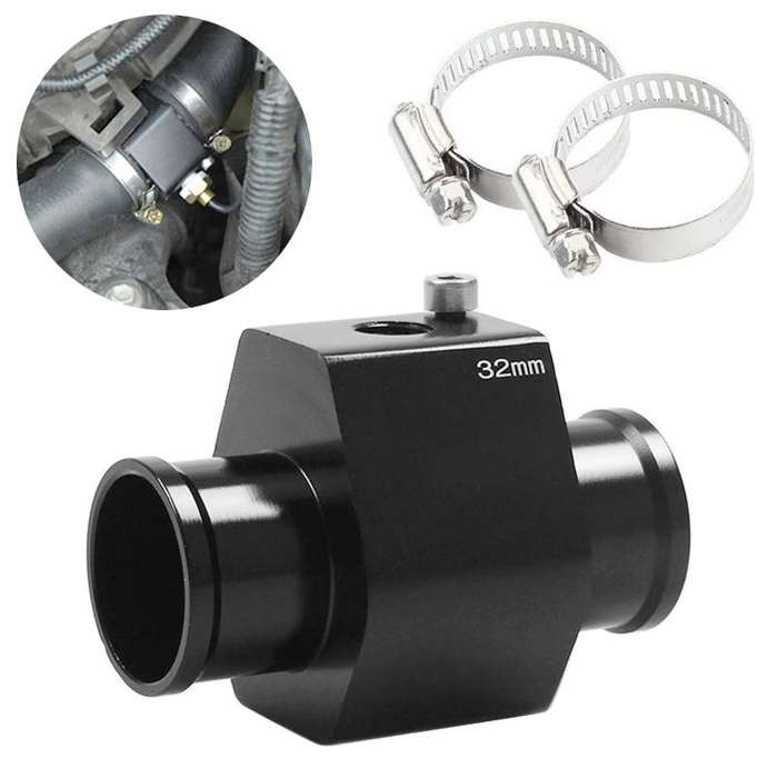 Car Water Temperature Meter Temperature Gauge Joint Pipe Radiator Sensor Adaptor Clamps for Honda, S