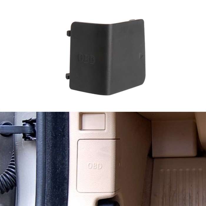 Car Diagnostic Plug Cover OBD Panel Decorative Cover 51437147538 for BMW E84 2009-2015(Beige)
