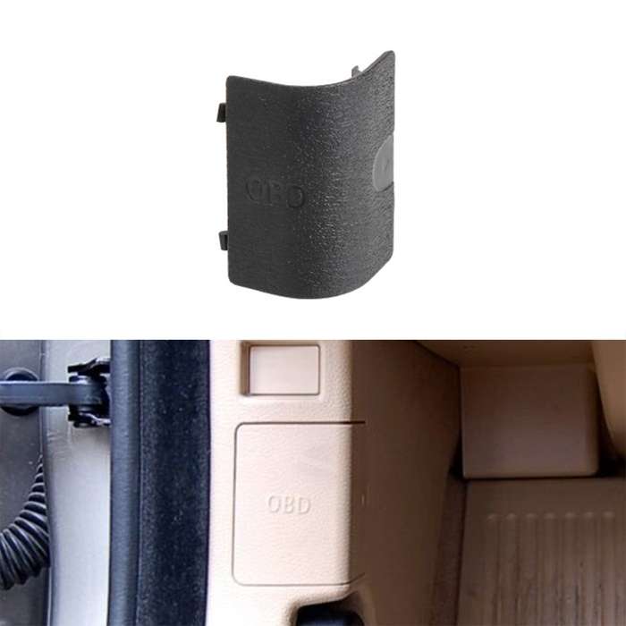 Car Diagnostic Plug Cover OBD Panel Decorative Cover 51437147538 for BMW F25 2011-2016 (Beige)