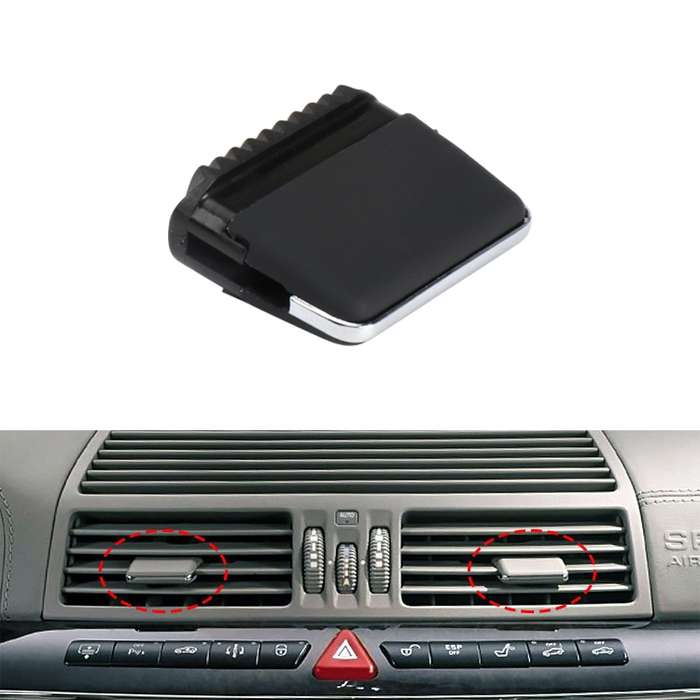 Car Middle Air Conditioning Exhaust Switch Paddle for Mercedes-Benz S Class W220 1998-2005, Left Dri