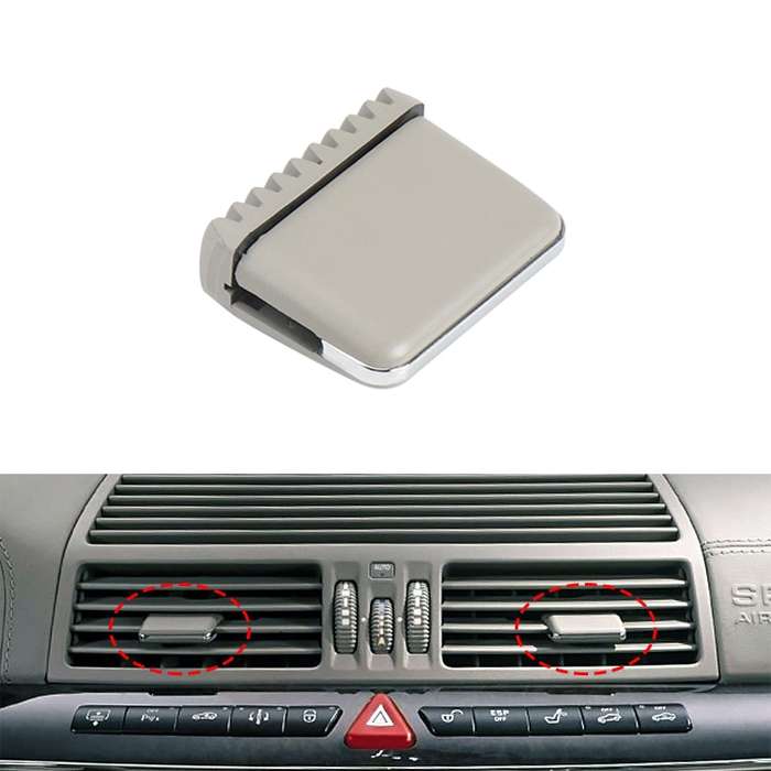Car Left and Right Side Air Conditioning Exhaust Switch Paddle for Mercedes-Benz S Class W220 1998-2