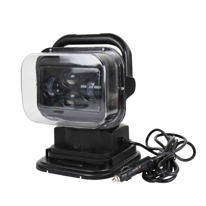 60W DC 12-24V 400LM Car 200m Wireless Remote Control 360 Degree Adjustable LED Search High Bay Light