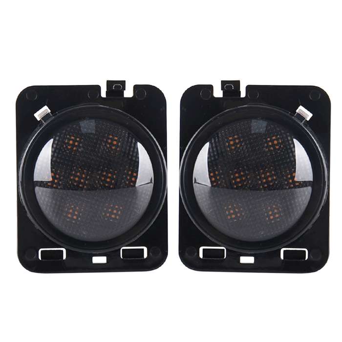 2 PCS 8W DC 12V Car SUV Refit LEDWheel Eyebrow Turn Signal for Jeep Wrangler JK 07-17, Specification