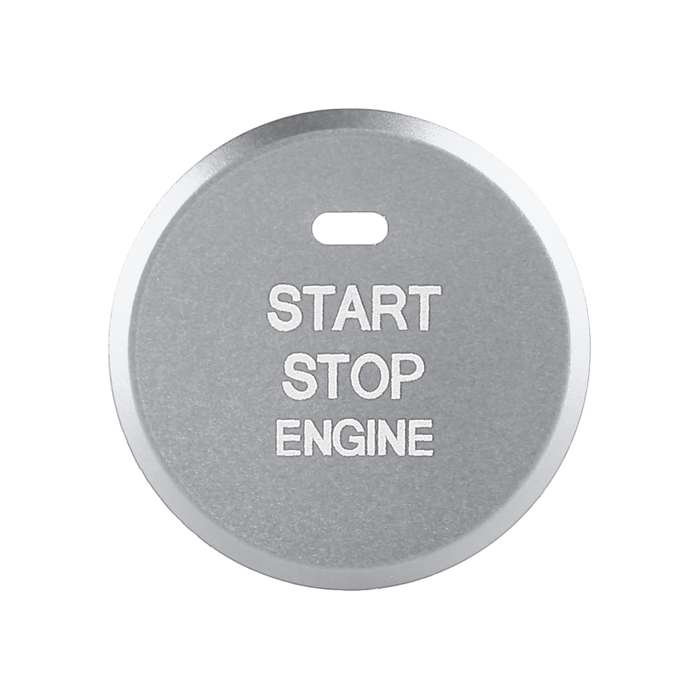 Car Engine Start Key Push Button Inner Ring Trim Sticker Decoration for Mazda Axela CX-30 2020 (Blue
