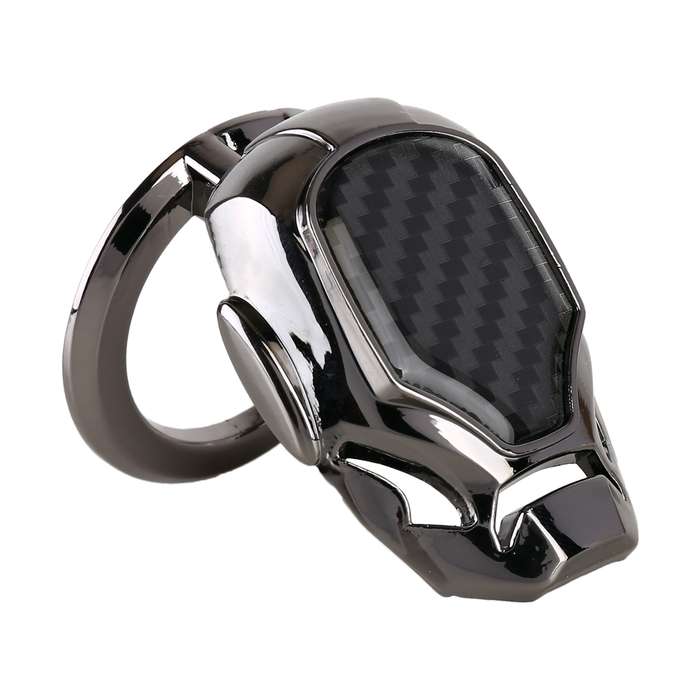 Car Engine Start Key Push Button Protective Cover (Gun Metal)