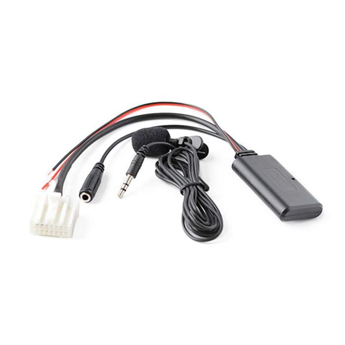 Car Wireless Bluetooth Module AUX Audio Adapter Cable AUX Bluetooth Music + MIC for Mazda M6 M3 RX-8