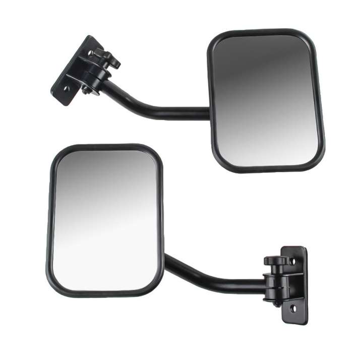 SF-JP-003 Pair Car Side Door Rearview Mirror Adjustable Shape Angle Lens Blind Spot Exterior Mirror