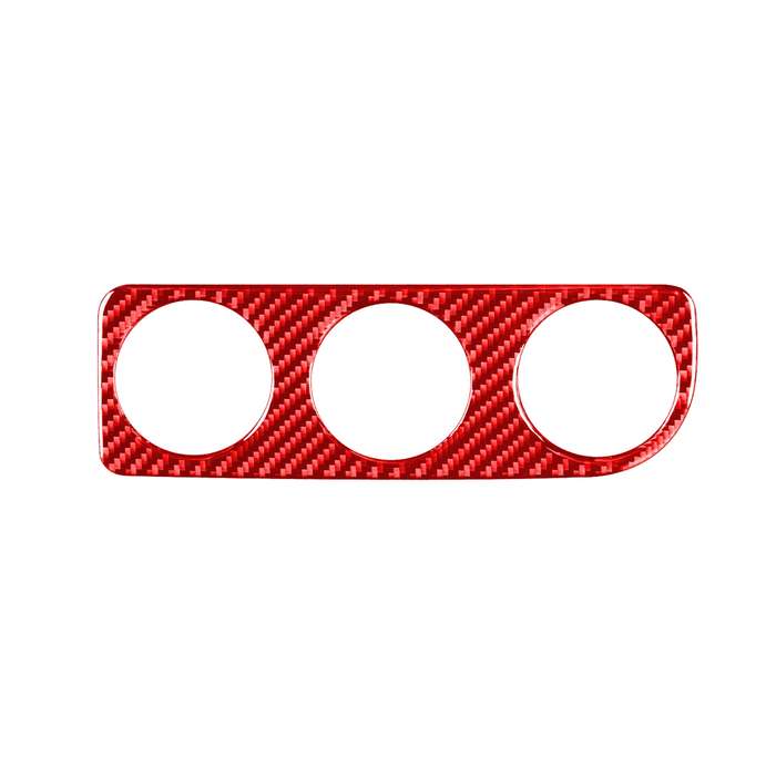 Carbon Fiber Car Air Conditioner Switch Panel B Decorative Sticker for Toyota Corolla 2014-2018,Left