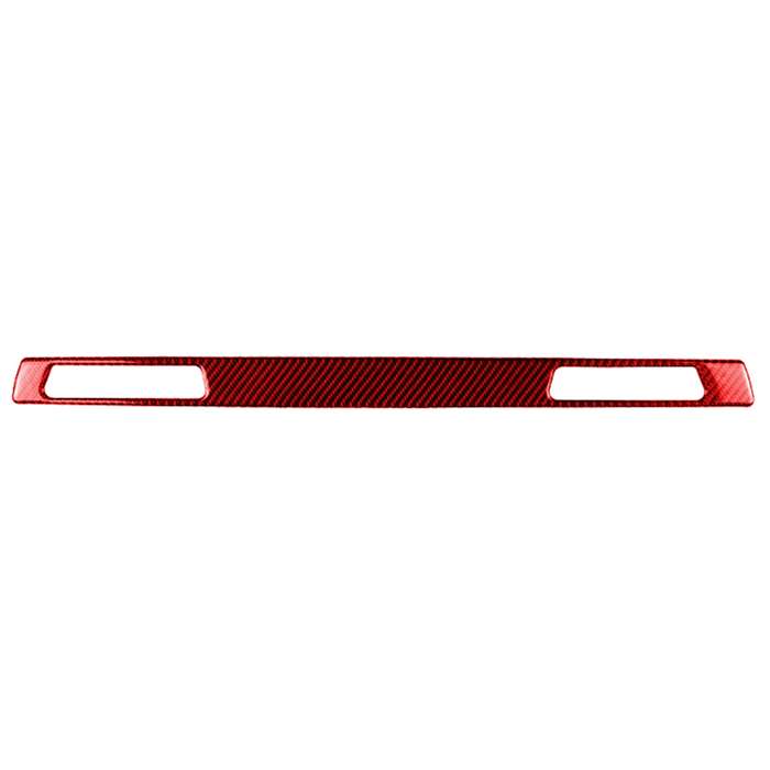 For BMW 3 Series E90 CarBon Fiber Car Water Cup Strip Decorative Sticker,Left Drive(Red)
