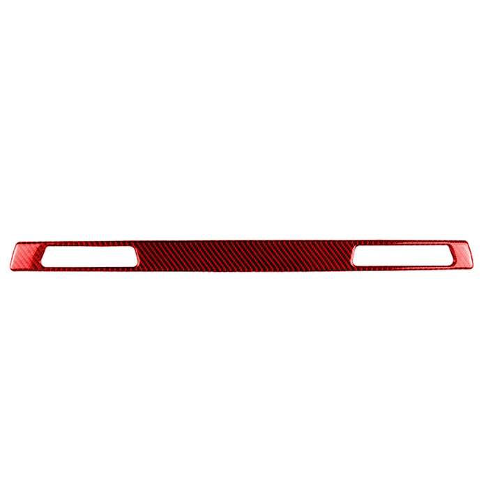 For BMW 3 Series E90 CarBon Fiber Car Water Cup Strip Decorative Sticker,Right Drive (Red)