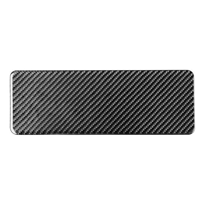 Car Carbon Fiber Steering Wheel Lower Panel Decorative Sticker for Toyota Highlander 2014-2019, Left