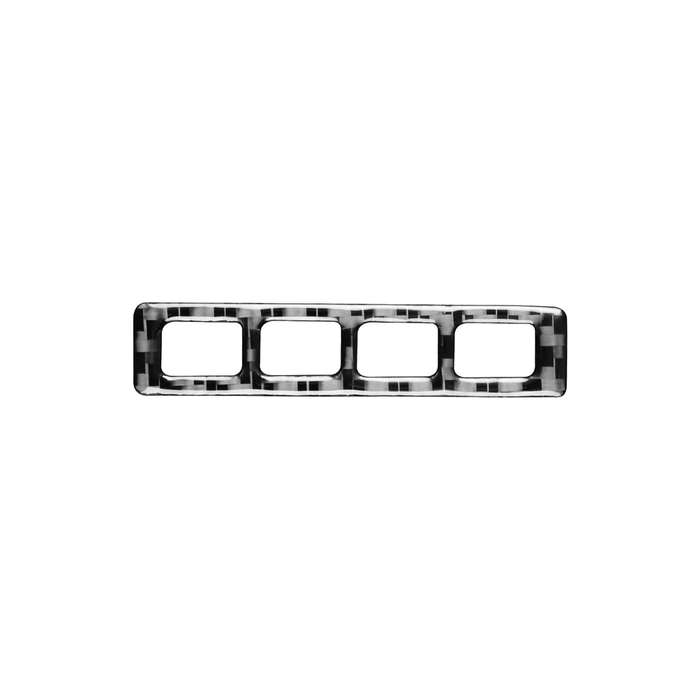 Car Seat Adjustment Panel Decorative Sticker for Lexus CT 2011-2017, Left and Right Drive