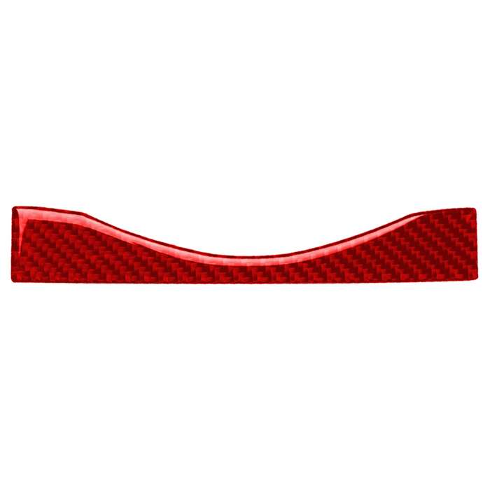 Car Carbon Fiber Multimedia Navigation Button Decorative Strip for Nissan 370Z / Z34 2009-, Left and