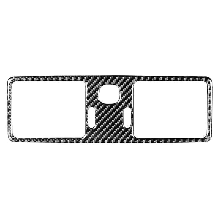 Car Carbon Fiber Central Air Outlet Decorative Sticker for Volvo XC90 2003-2014, Left and Right Driv