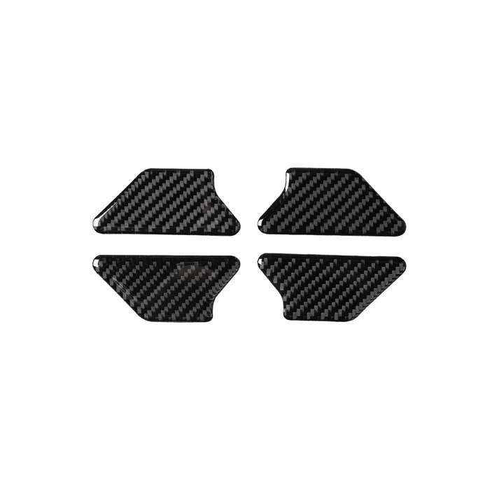Carbon Fiber Car Inner Door Bowl Panel Decorative Sticker for Volkswagen Golf 6 2008-2012