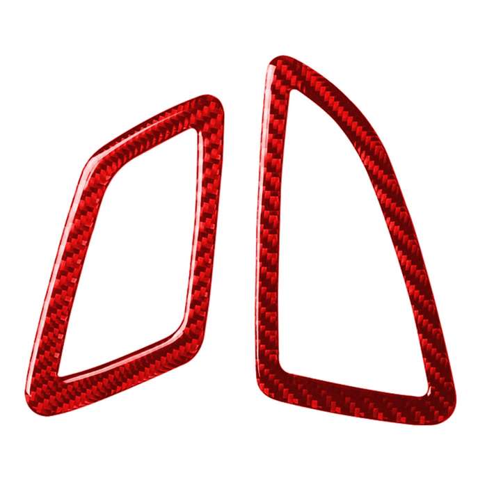 Car Carbon Fiber Dashboard Air Outlet Decorative Sticker for Honda Tenth Generation Civic 2016-2019,