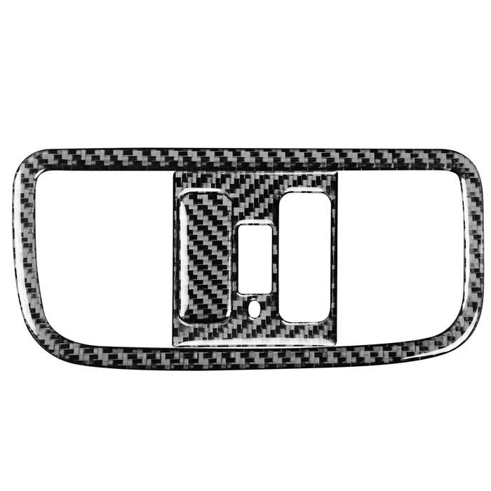 2 in 1 Car Carbon Ceiling Light Panel Decorative Sticker for Honda Civic 8th Generation 2006-2011, L