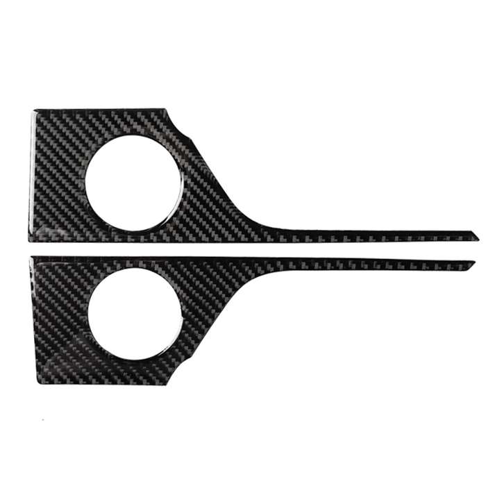 Car Carbon Fiber Rear Door Handle Decorative Sticker for Lexus RX300 / 270 / 200T / 450h 2016-2019,