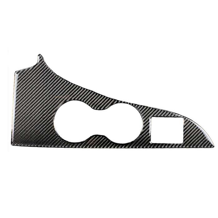 Car Carbon Fiber Water Cup Holder Panel Decorative Sticker for Lexus RX300 / 270 / 200T / 450h 2016-