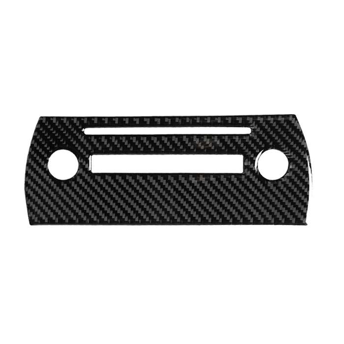 Car Carbon Fiber CD Panel Decorative Sticker for Lexus NX200 / 200t / 300h 2014-2021, Left and Right