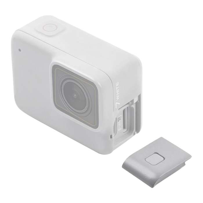 For GoPro HERO7 White Side Interface Door Cover Repair Part(White)