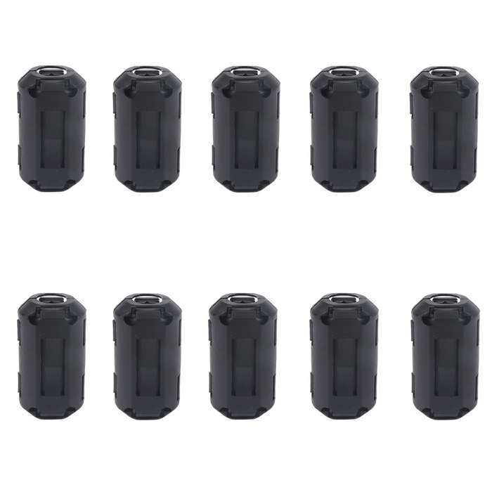 10 PCS / Pack 3.5mm Anti-interference Degaussing Ring Ferrite Ring Cable Clip Core Noise Suppressor