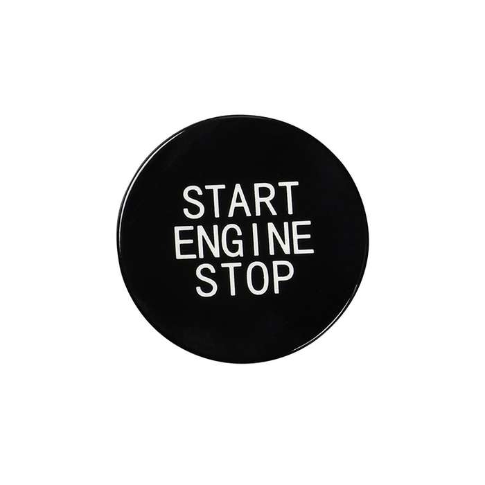 Car Carbon Fiber One-button Start Decorative Sticker for BMW 3 Series / G20 / G05 / G06 / G07 / G14