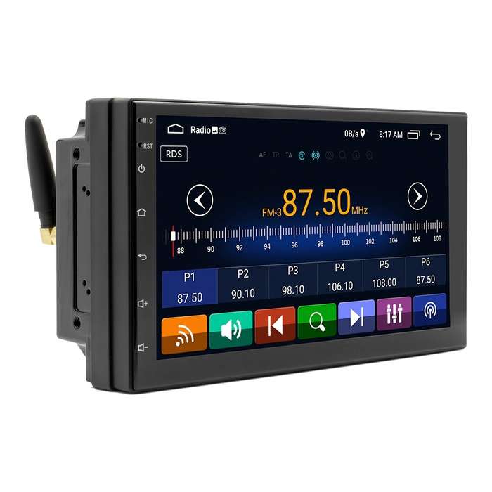 S-072A 7 inch IPS Screen Car Android Player GPS Navigation Bluetooth Touch Radio, Support Mirror Lin