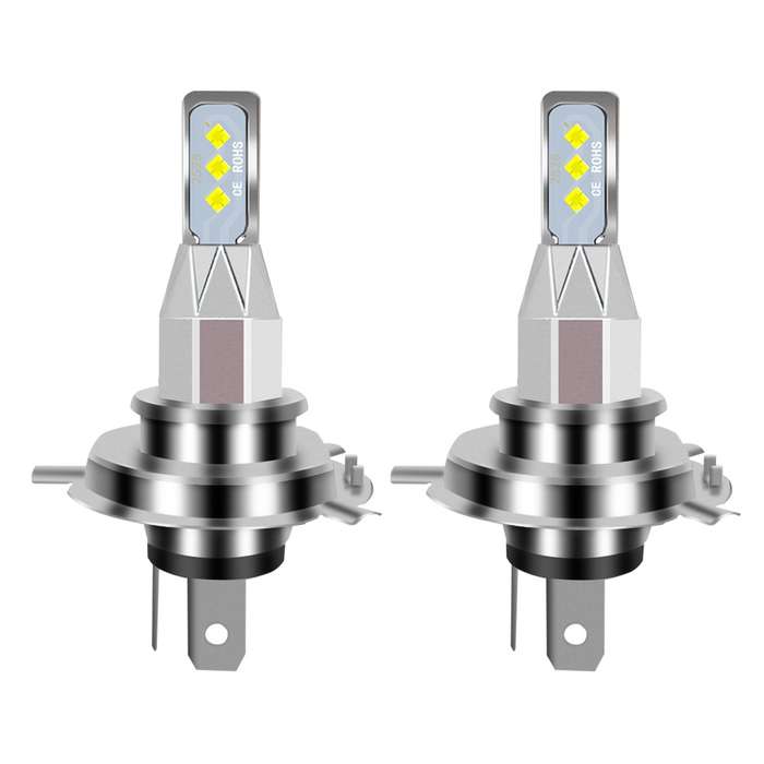 1 Pair H4 DC 12V-24V 12W 1800LM Car LED Fog Light(White Light)