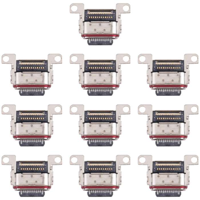 For Samsung Galaxy S21 FE 10pcs Charging Port Connector