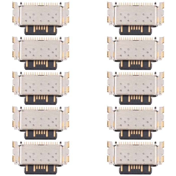 10 PCS Charging Port Connector For Xiaomi Redmi Note 11E Pro