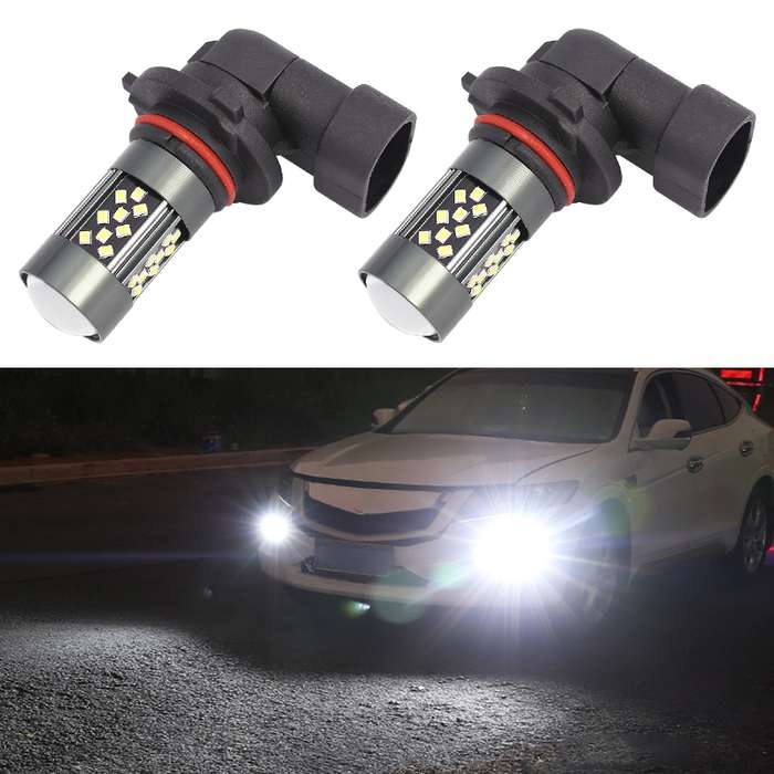 1 Pair 9005 12V 7W Continuous Car LED Fog Light(Red Light)