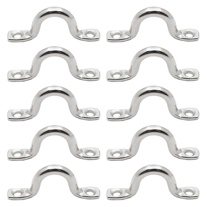 10 PCS 316 Stainless Steel Yacht Bow Handle, Size:4mm