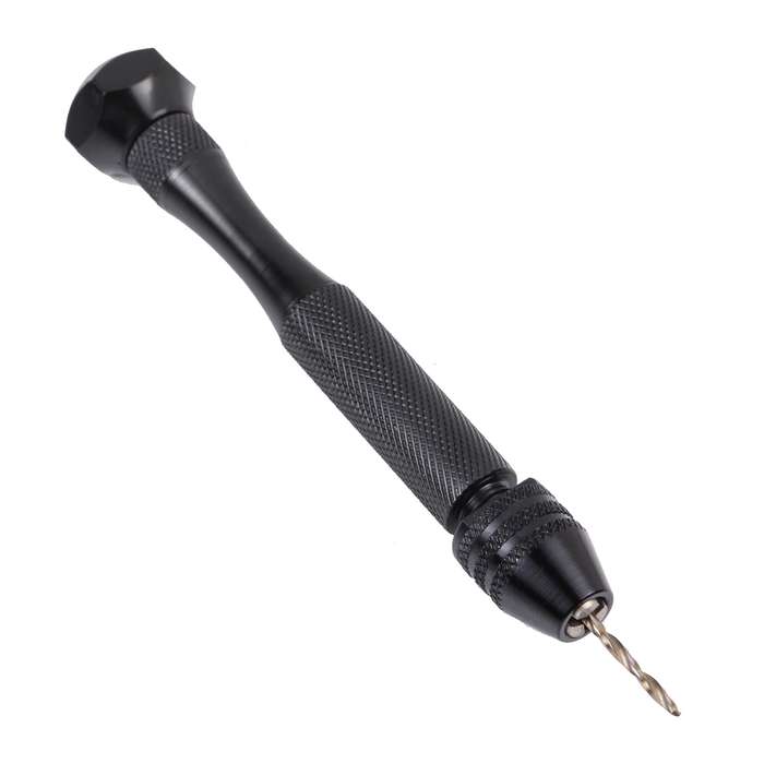 Precision Pin Vise Mini Twist Drill Bits Hand Drill Set, Model:8011